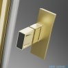 Radaway Nes KDD II Brushed Light Gold kabina walk-in 100cm prawa szczotkowane jasne złoto szkło przejrzyste 10031100-98-01R